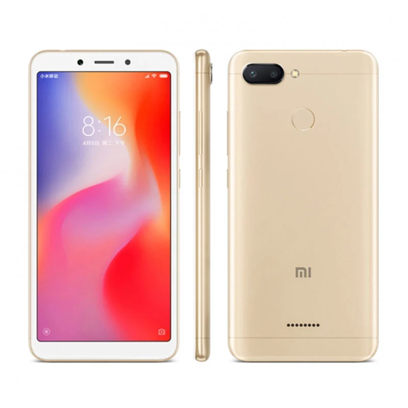 Xiaomi Redmi 6 Smartphone googleplay Mobile Phone 5.45