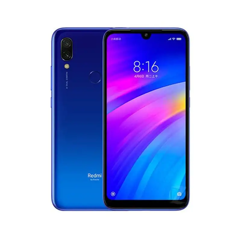 Buy Xiaomi Redmi 7 Cellphone with Phone Case, Dual SIM Slot Cellphone Android Cell Phone mobile Dual Camera Global ROM