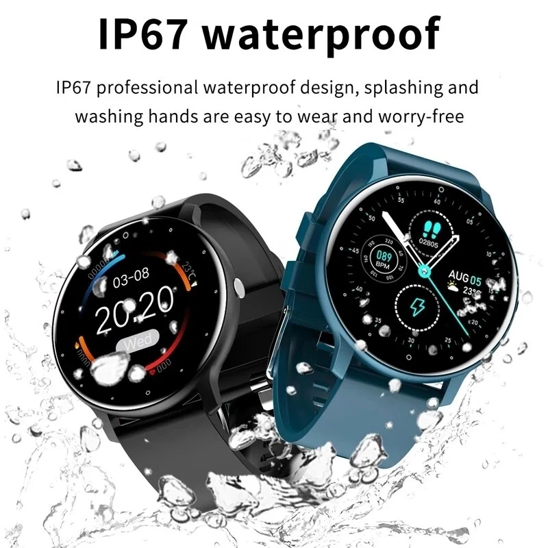 Buy LIGE New Men Smart Watch Real-time Activity Tracker Heart Rate Monitor Sports Women Smart Watch Men Clock For Android IOS at Best Price