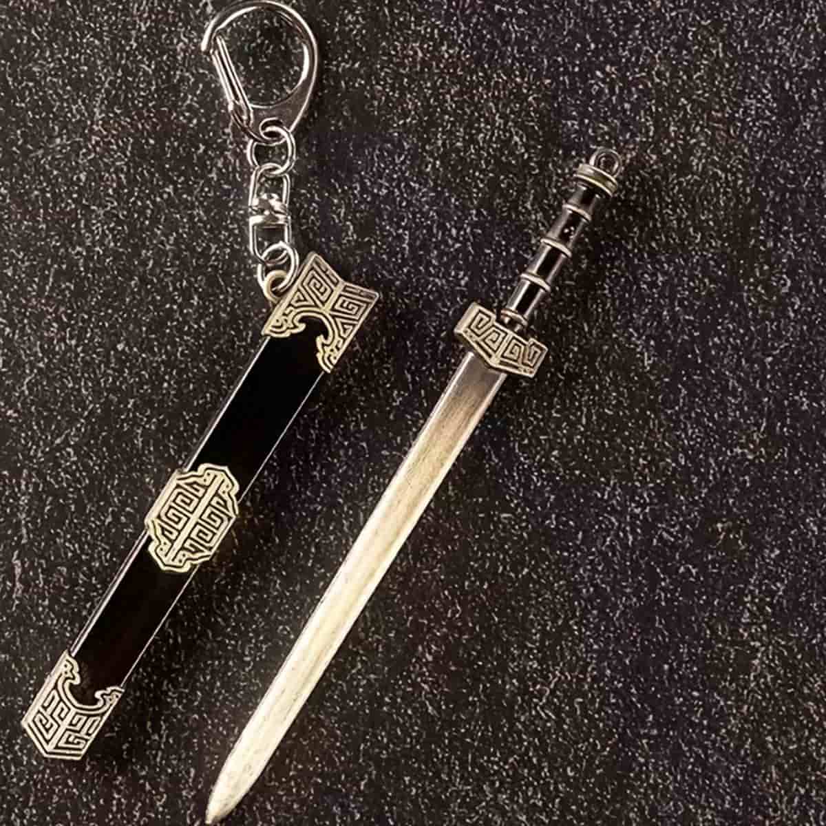 Buy New Mini Sword Keychain  Sword Metal Weapon Toy Key Chain at Best Price in Pakistan