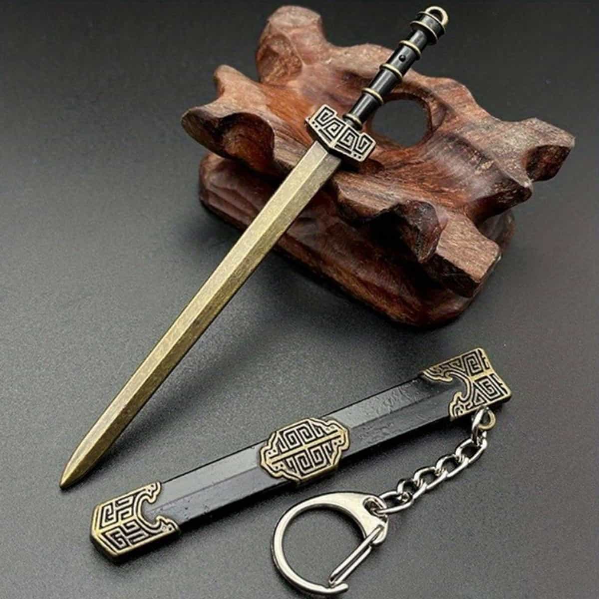 Buy New Mini Sword Keychain  Sword Metal Weapon Toy Key Chain at Best Price in Pakistan