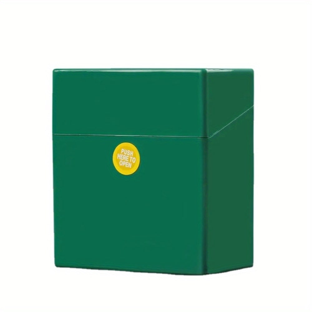 50 Cigarette Case Plastic Portable Rough Cigarette Storage Box Moisture-proof Sealed Cigarette Case Smoking Accessories