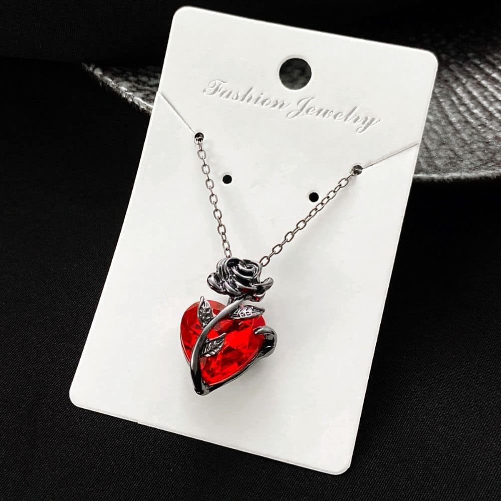 Buy Luminous Necklace for Pendant Fashion Alloy Rhinestone Hollow Heart Pendant Glow in The Dark Jewelry Personalized Gifts at best price in Pakistan