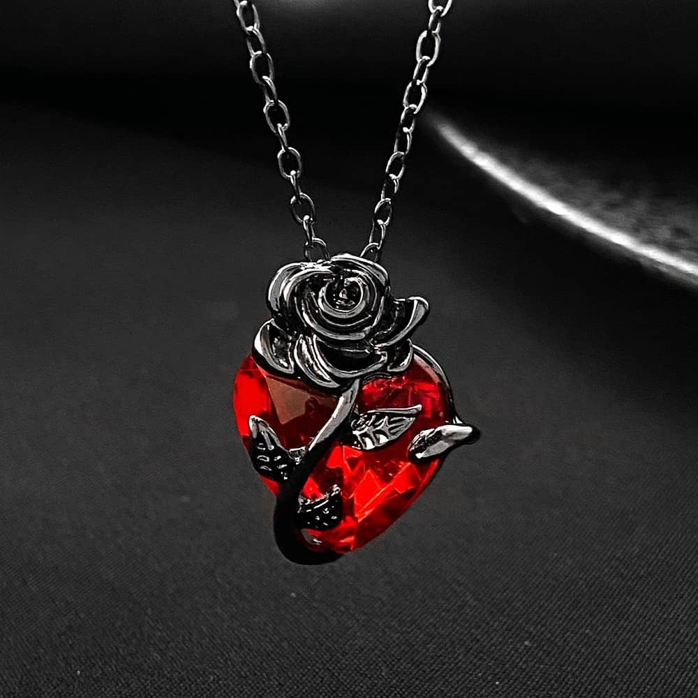 Buy Luminous Necklace for Pendant Fashion Alloy Rhinestone Hollow Heart Pendant Glow in The Dark Jewelry Personalized Gifts at best price in Pakistan